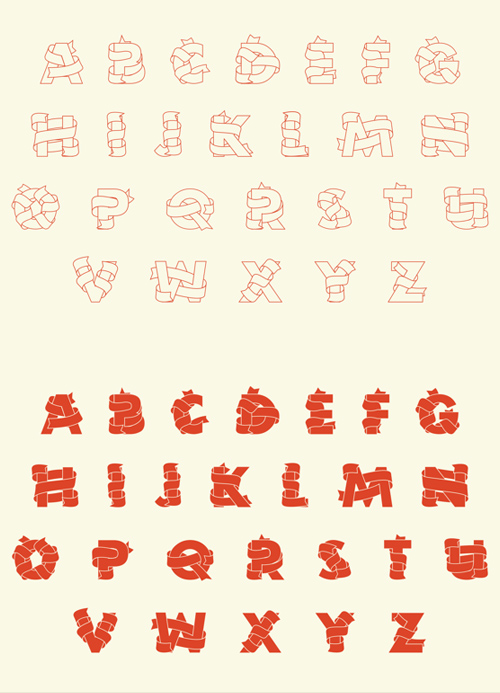 Unveil font glyphs
