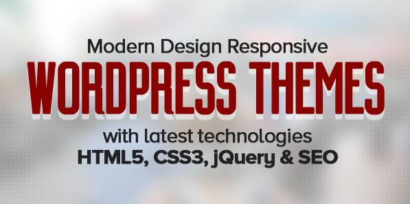 New Responsive WordPress Themes with HTML5, CSS3 & SEO Technologies