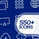 Post Thumbnail of 550+ Free Vector Line Icons for Designers