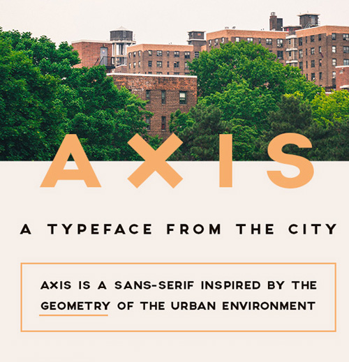 AXIS Free Fonts 2014