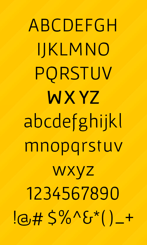 Gafata STD Free Font Letters