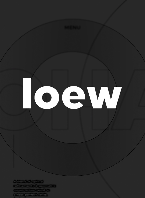 Loew free fonts for designers