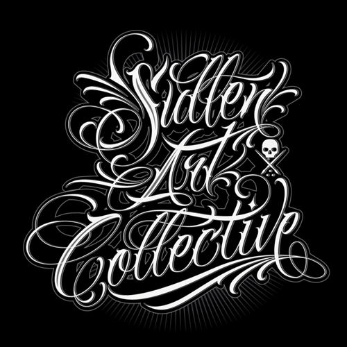 Sullen Art Collective Typogrpahy design by Catrin Valadez