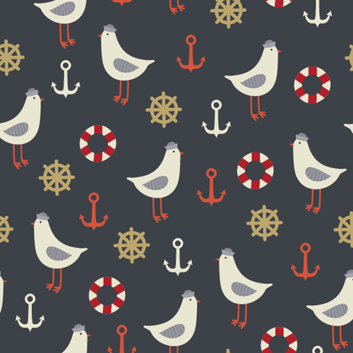 How to Create a Seamless Vintage Nautical Life Pattern in Adobe Illustrator