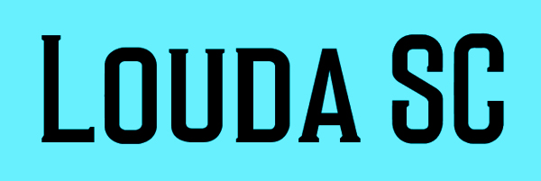 Louda SC Font Free Download