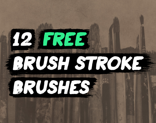 free brush stroke Illustrator brushes