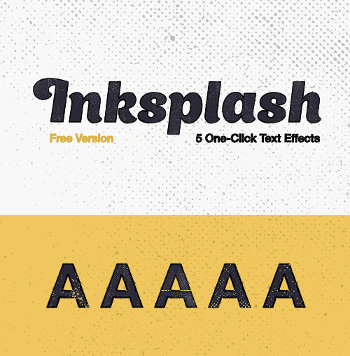 Inksplash Free Text Effects