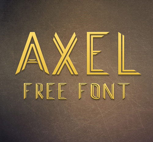 Axel Font Free Download