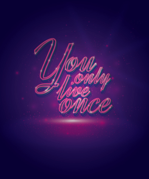 Creating a Glowing Neon Effect in Illustrator