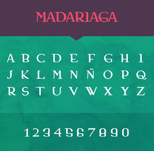 Madariaga Font Free Download