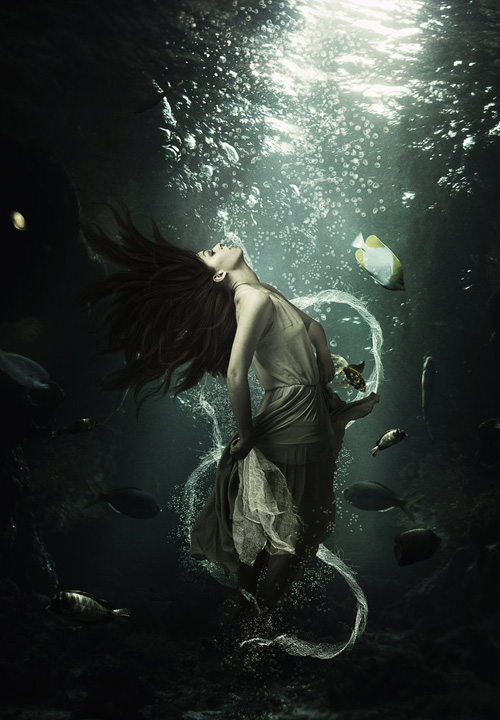 Create An Underwater Beauty In Photoshop