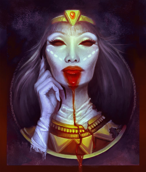 Create a Hauntingly Beautiful Cleopatra Mummy in Adobe Photoshop