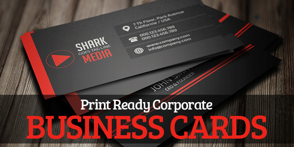 Print Ready Corporate Business Cards Design