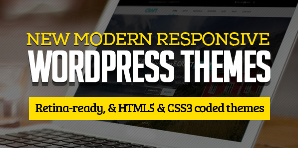 15 New Modern Responsive WordPress Themes