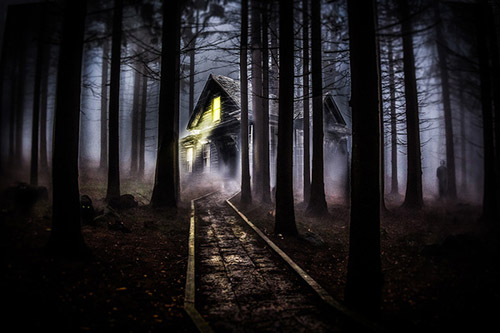 Create a Spooky Forest Setting in Adobe Photoshop