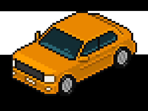 How to Create an Isometric Pixel Art Vehicle in Adobe Photoshop