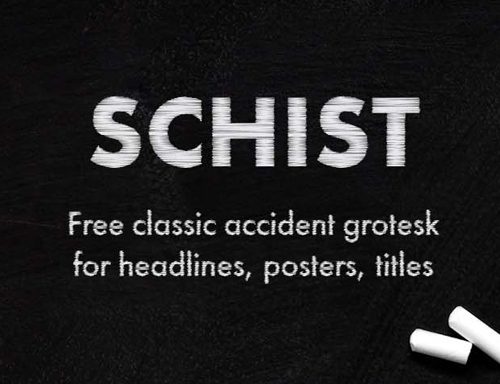 Schist Free Font