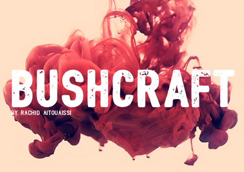 Bushcraft Free Font for Hipsters