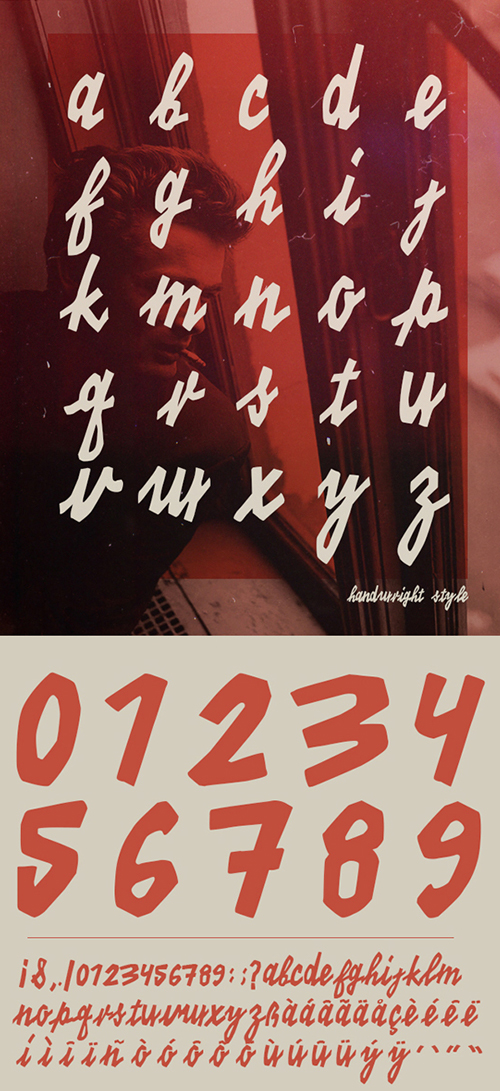 KINO 40 Font Letters
