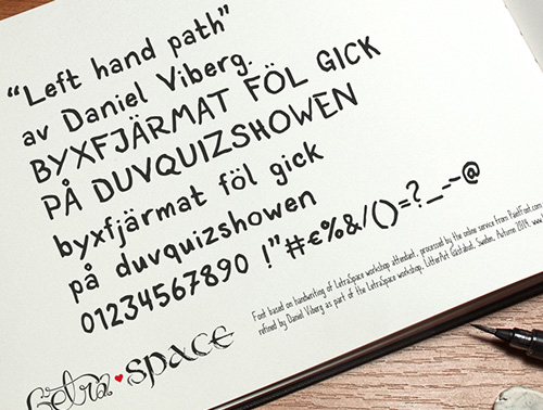 LetraSpace Free Font
