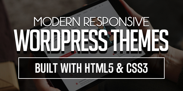 16 Modern Responsive WordPress Themes Build with HTML5 & CSS3