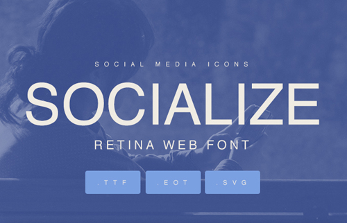 Socialize Free Font