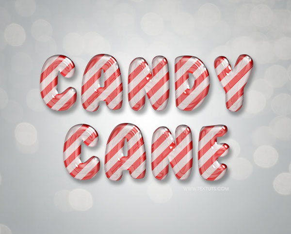 Create a glossy candy text effect in Photoshop