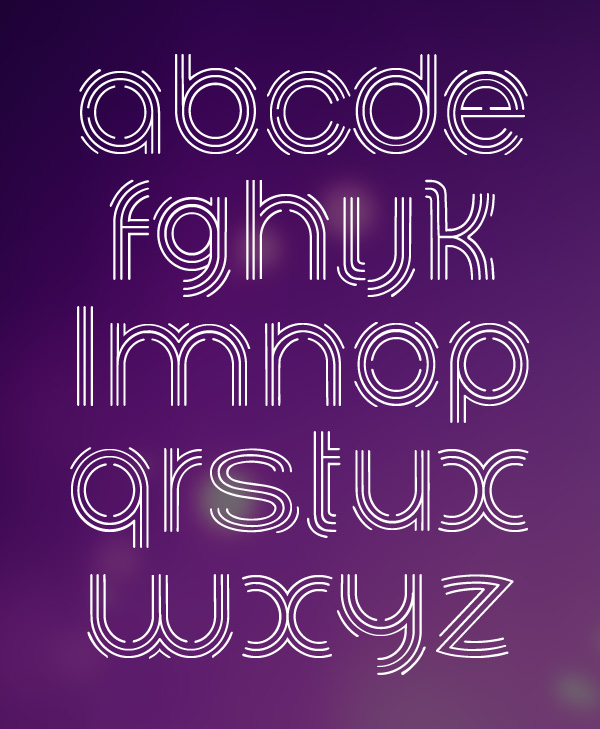 Ariadne Font Letters