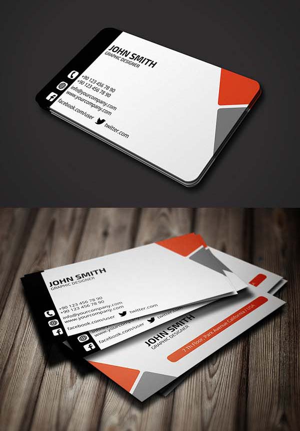 36 Modern Business Cards Examples for Inspiration | Design | Graphic