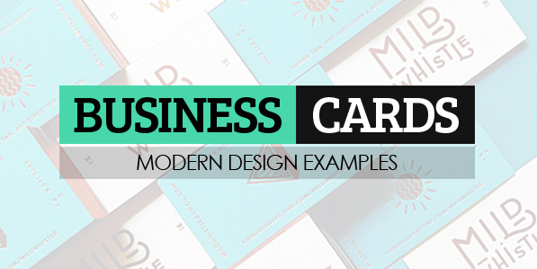 36 Modern Business Cards Examples for Inspiration