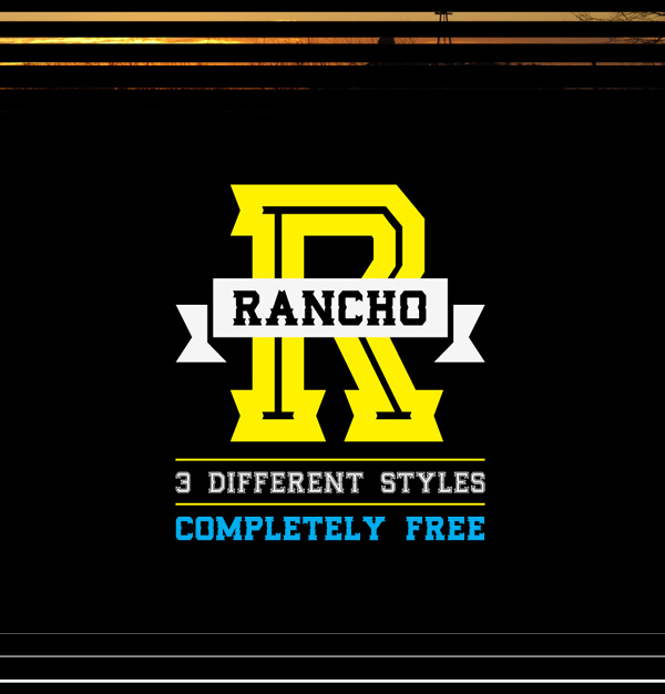 Rancho Free Font