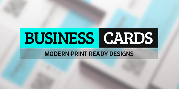 25 Modern Business Cards Design (Print Ready)
