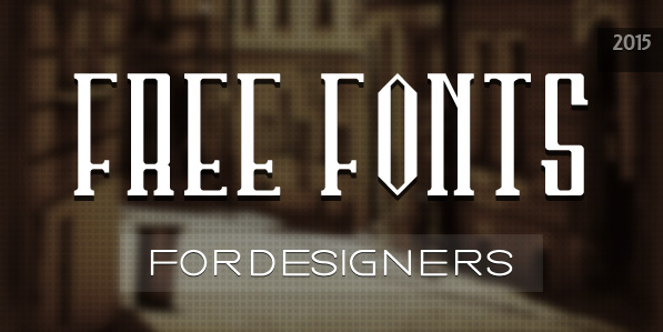 20 New Free Fonts For Designers