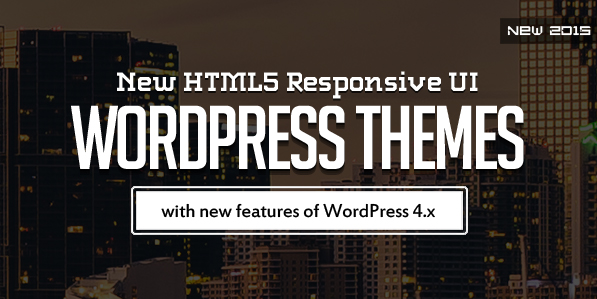 15 New HTML5 WordPress Themes with Responsive UI