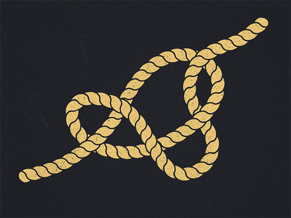 How To Create Ropes & Knots with Illustrator Brushes