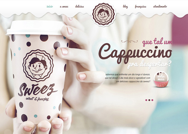 One Page Websites – 42 New Web Examples - 35