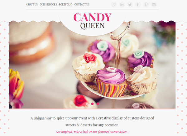 One Page Websites – 42 New Web Examples - 38