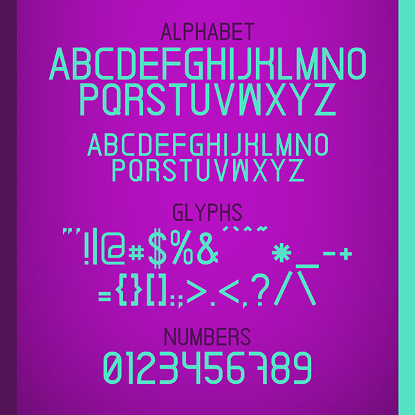 Ardnas Font Letters