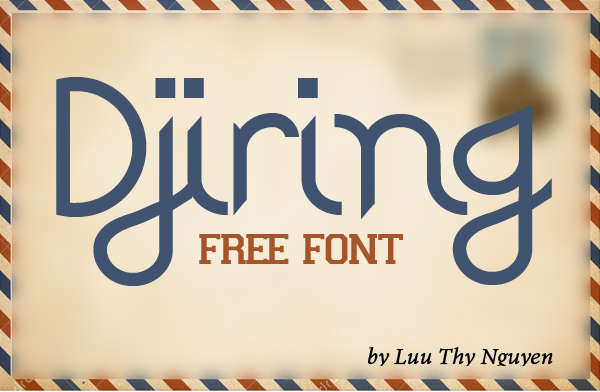 Djiring Free Font