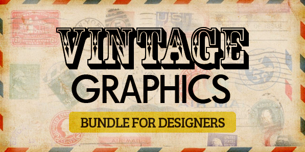 Biggest Vintage Graphics Bundle for Designers