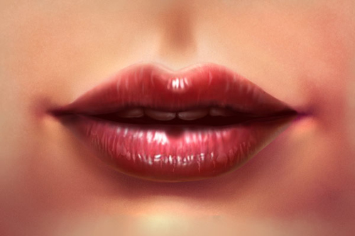 Learn to Paint Beautiful Realistic Lips in Adobe Photoshop