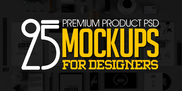 25 New Premium PSD Mockups for Print Design