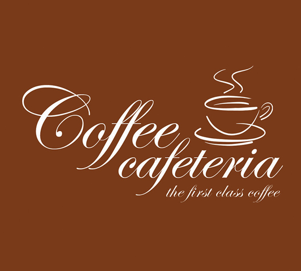 Coffee Cafeteria Free PSD Logo