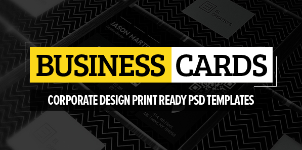 20 Corporate Creative Business Card PSD Templates