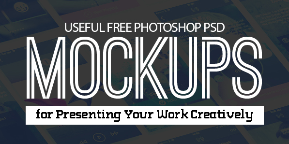 New Free Photoshop PSD Mockups for Designers (27 MockUps)