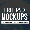 Post Thumbnail of New Free Photoshop PSD Mockups for Designers (27 MockUps)