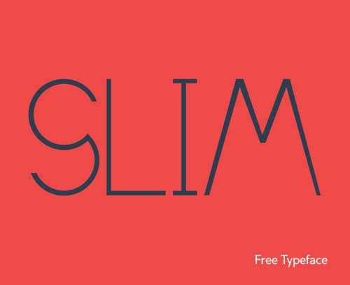 Slim Free Font