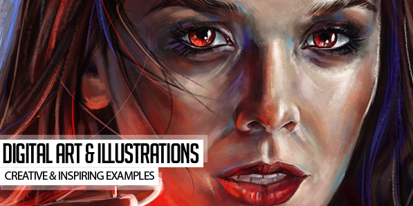30 Creative Digital Art and Illustration Examples for Inspiration
