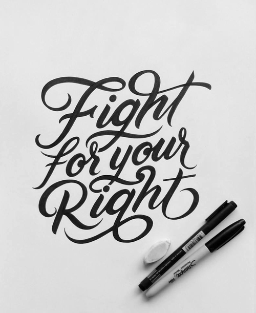 Fight For Your Right by Ximena Jiménez