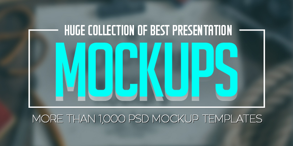 Best Presentation Mockup Bundle (1000+ PSD Mockups)